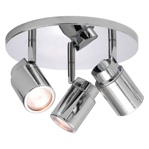 Como Triple 240V (6107) 3 x 35W Polished Chrome