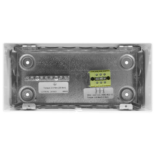 Lutron Grafik Eye Surface Box White 4 Gang