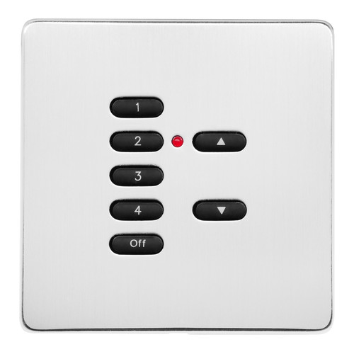 RAKO Wireless Wall Switch 7 Button Mirror Screwless