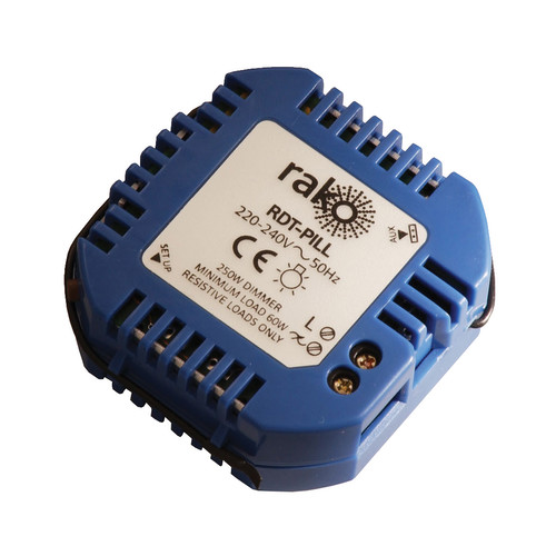 RAKO Back Box Dimmer Tungsten / Mains Voltage Halogen 250W
