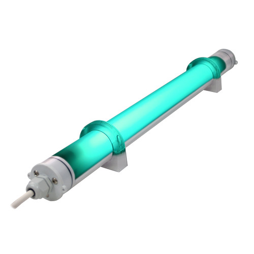 Waterproof Fluorescent Switching Ice Blue 240V 28W 1260mm