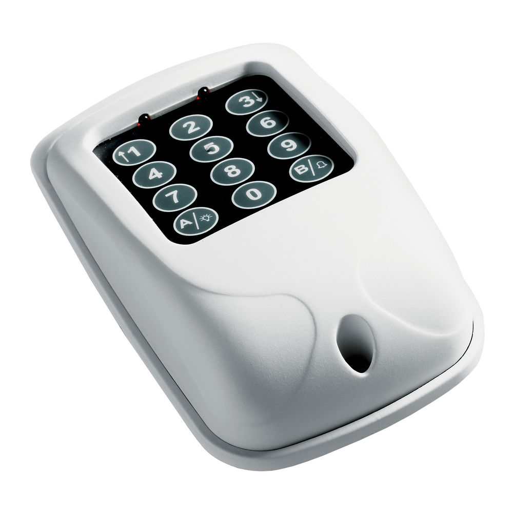 Wise Keypad Switch 4 Channel White