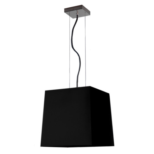 Azumi Pendant Square 240V 100W Black