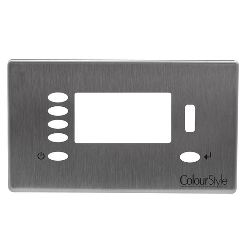 ColourStyle Plate Brushed Stainless Steel