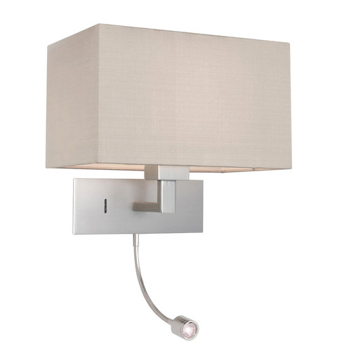 Park Lane LED 60W + 1W Brushed Nickel