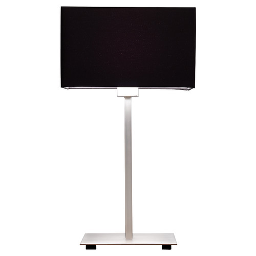 Park Lane Table Brushed Nickel 60W