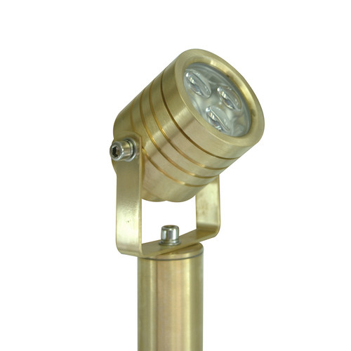Battlestar Spike 240V 3W Brass 3000K Warm White