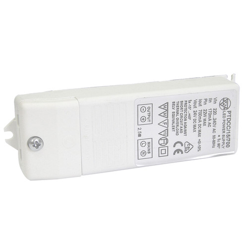 LED Driver (Constant Current) White 15W 700mA