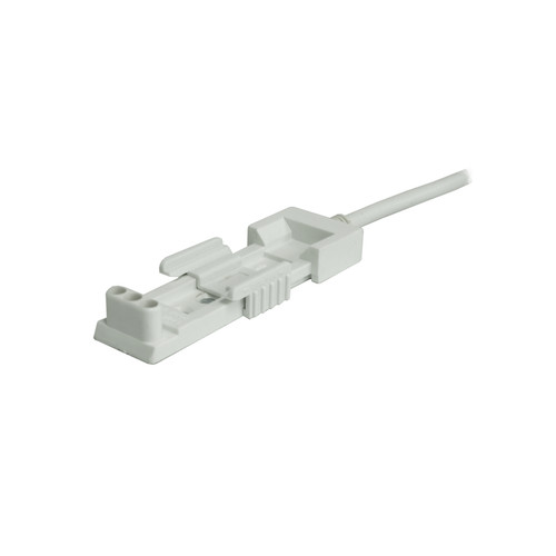 Seamless SlimLine Power Lead White 35mm connector with 1800mm lead (no plug)