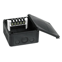 Waterproof Junction Box M20 / M25 / M32 5-Pole Connector Block