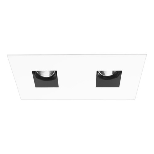 Adjustable One Way Rectangle Mini 12V 2x35W White