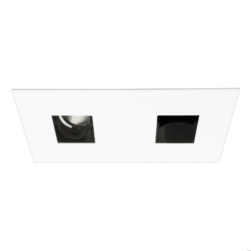 Adjustable Left to Right Rectangle Mini 12V 2x35W White