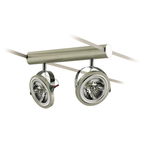 Sigma Double Satin Chrome / Nickel 2 x 75W