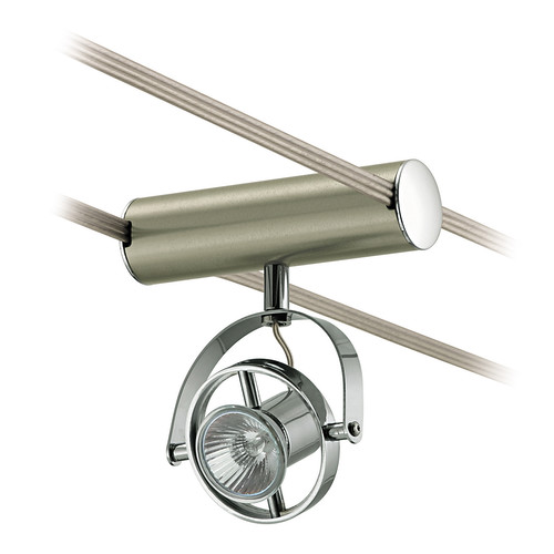 Satellite Single Satin Chrome / Nickel 50W