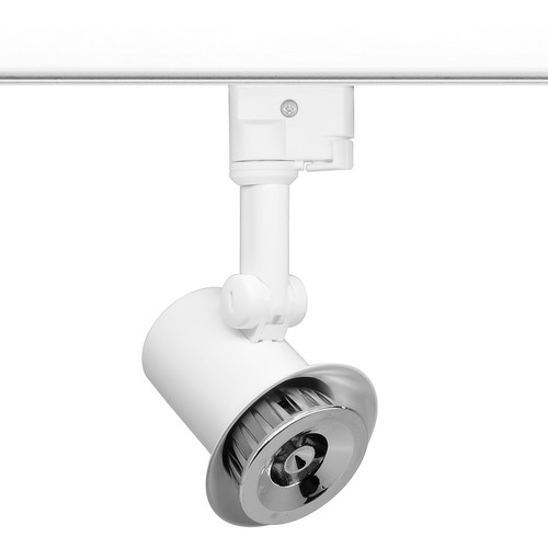 Shaded PAR 16 Single Circuit Track Light - with Shade 240V 50W White