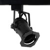 GU10 Theatre Single Circuit Track Light 240V 50W Black