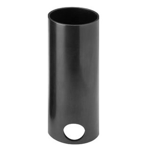 LED 60mm Recessed Burial Tube Black