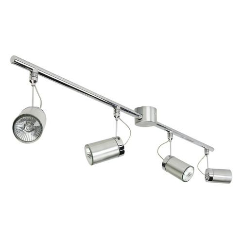Montana Track 4 240V (6058) 4 x 50W Brushed Aluminium