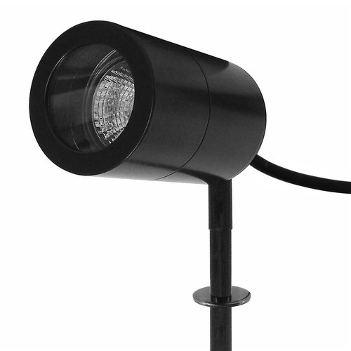 Smooth Outdoor Garden Spike Light IP65 240V Black 35W