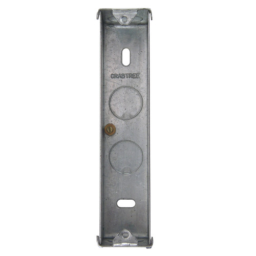 Trimless Double Plate Architrave Back Box Metal 35mm