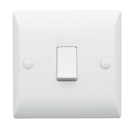 Rocker Switch 1 Gang 10A 2 Way