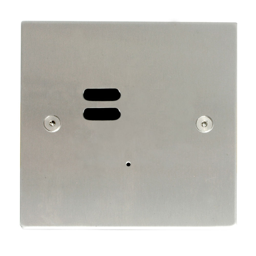 Wise ID Switch Satin Stainless Steel 2 Channel