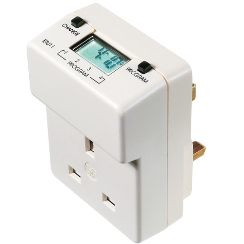 24 Hour Plug-In Electronic Time Switch White