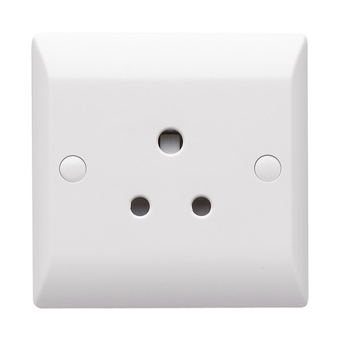 Light Socket 1 Gang 5A Unswitched Outlet
