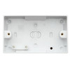 Double Plate Back Box Plastic 25mm