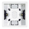 Single Plate Plasterboard Back Box Plastic 35mm