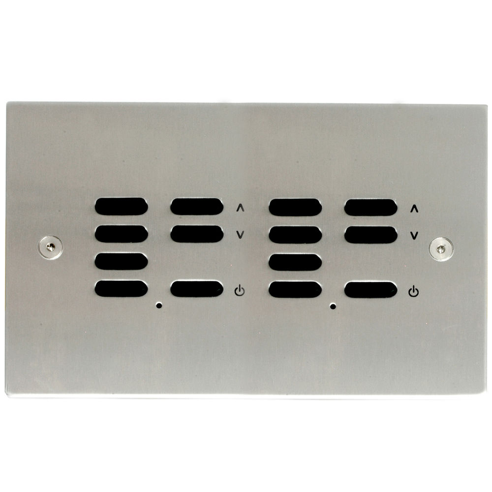 Wise ID Switch Satin Stainless Steel 7 + 7 Channel
