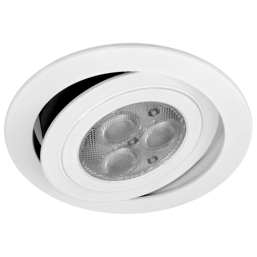 Contour Round White 9W 60° 2700K Warm White