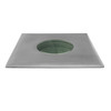 Smooth Fixed Square Recessed Outdoor Uplight 350mA 3000K Warm White 1W