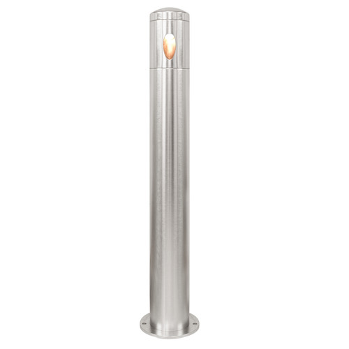 Battlestar Bollard 240V 2x3W Aluminium 3000K Warm White