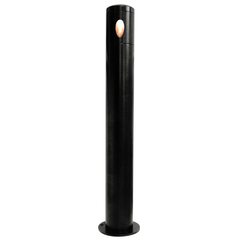 Battlestar Bollard 240V 2x3W Black 3000K Warm White