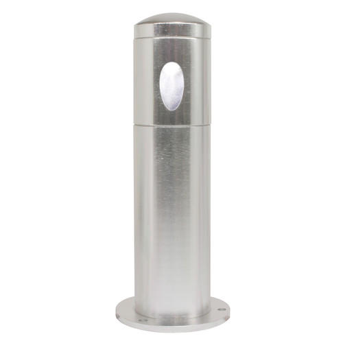 Battlestar Garden Bollard Light 3W 240V Aluminium 4000K Cool White