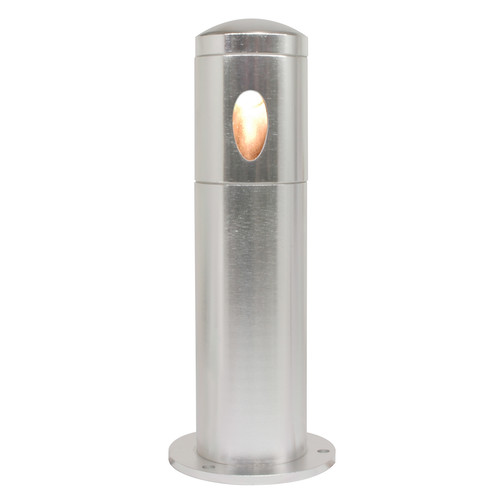 Battlestar Garden Bollard Light 3W 240V Aluminium 3000K Warm White