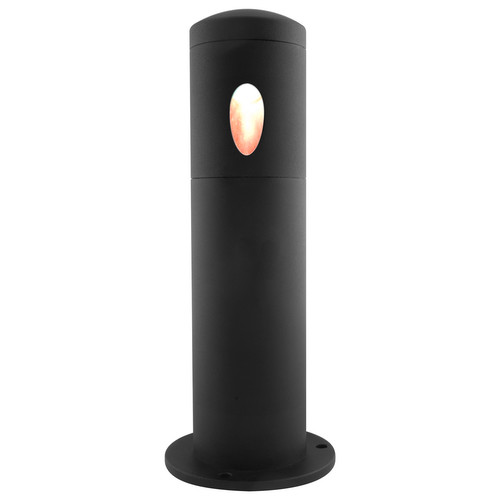 Battlestar Garden Bollard Light 3W 240V Black 3000K Warm White