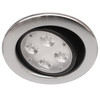 Contract Fire LED Adjustable 240V 4W Nickel
