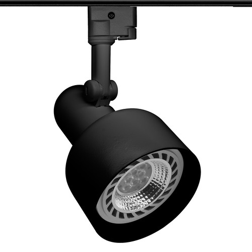 Topsy 100 Single Circuit Track Light 240V 100W Black