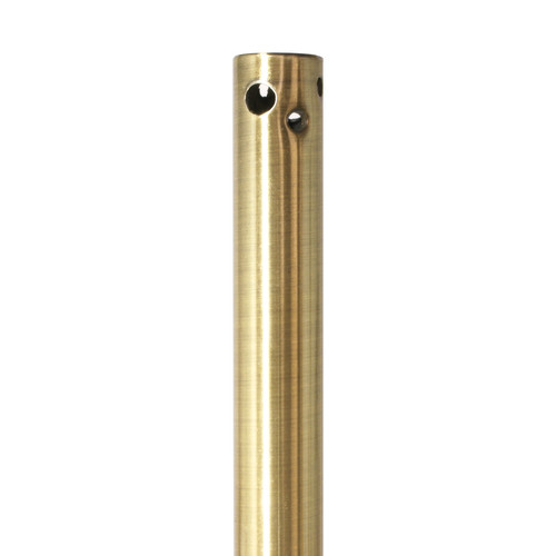Down Rod Small Antique Brass 305mm