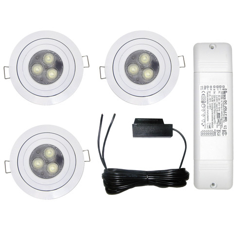 Contour Round 25° Wired Dimming Kit White 2700K Warm White