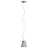 Flow Mini Pendant 240V 60W Polished Chrome / Clear Glass