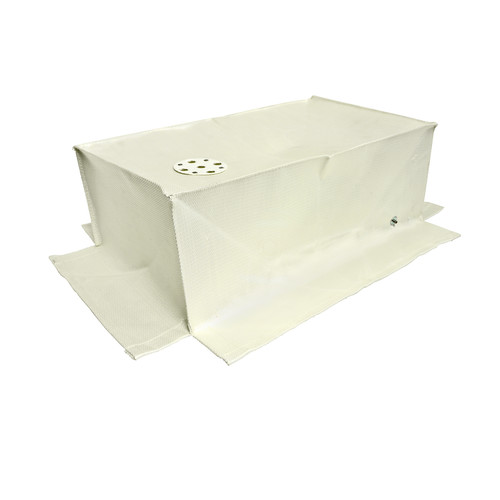 Grid & Grid Trimless AR70 / MR16 Intumescent Lined Fire Hood for Downlights L390mm x W190mm x H125mm Up to 1 Hour Fire Rated