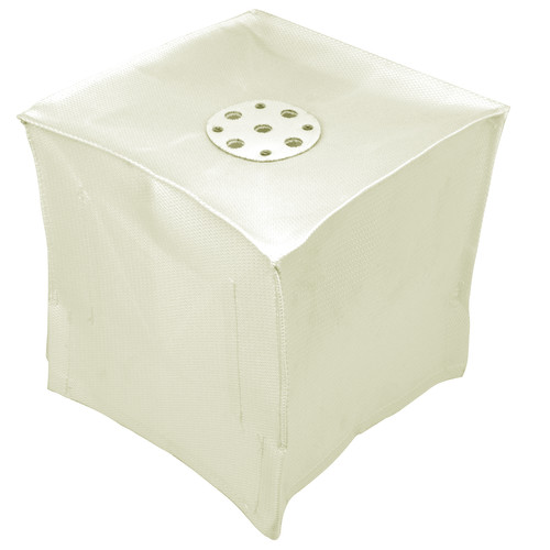 Grid & Grid Trimless AR111 Intumescent Lined Fire Hood for Downlights L405mm x W405mm x H130mm Up to 1 Hour Fire Rated