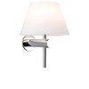Roma Unswitched Wall Light 240V Polished Chrome 40W