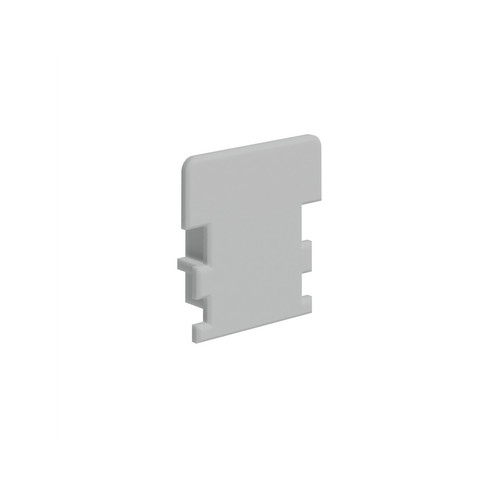 Line U Recessed Endcap Grey