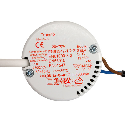 Electronic Dimmable Transformer 12V 70W
