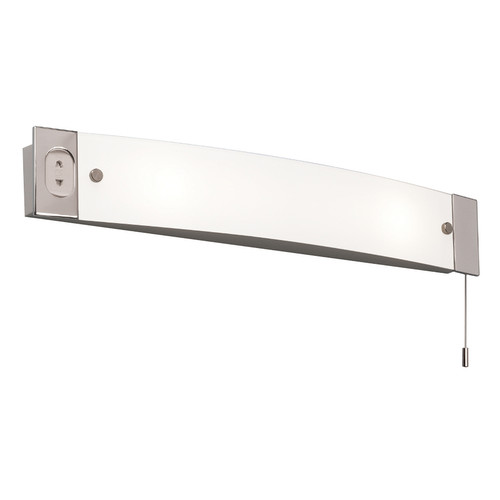 Shaver Light 240V Polished Chrome 2 x 40W