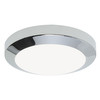 Dakota 300 Flush Mount  Ceiling Light 240V Polished Chrome 60W